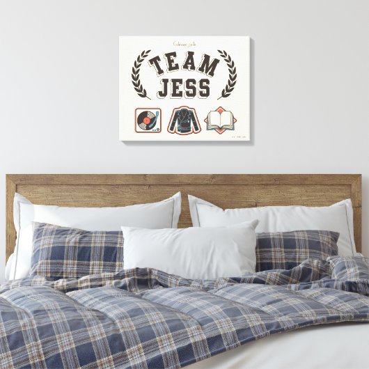 Toile Équipe Jess Conception Gilmore Girls (Insitu(Chambre))
