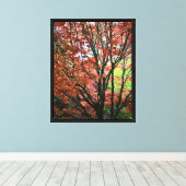 Toile Érable d'automne coloré (Insitu (Plancher de Bois))