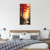 Toile Érable Rouge Arbre (Insitu(Chambre))