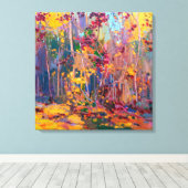 Toile Érables d'octobre | Tom Thomson | (Insitu (Plancher de Bois))