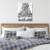 Toile Erection de l'ancienne obèse égyptienne (Insitu(Chambre))