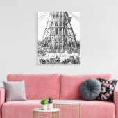 Toile Erection de l'ancienne obèse égyptienne (Insitu(Salon))