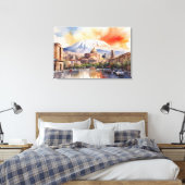 Toile Erevan aquarelle (Insitu(Chambre))