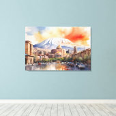 Toile Erevan aquarelle (Insitu (Plancher de Bois))