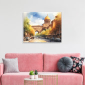 Toile Erevan aquarelle (Insitu(Salon))