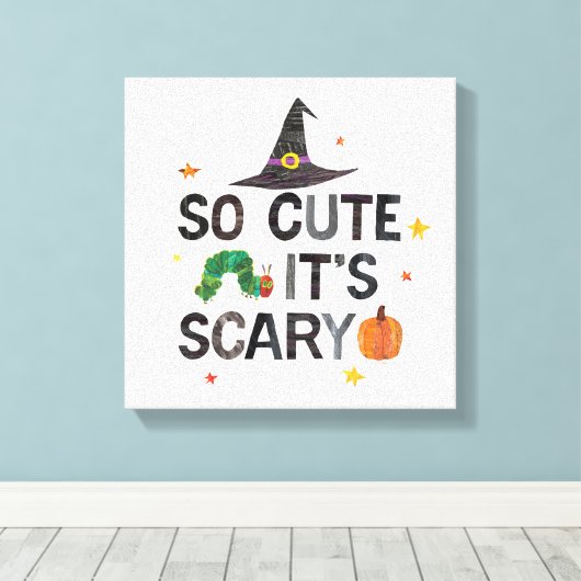 Toile Eric Carle | Alors mignon c'est effrayant (Insitu (Plancher de Bois))