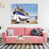 Toile Eric Ravilious - Bateau à vie à Adelburgh, fine ar (Insitu(Salon))