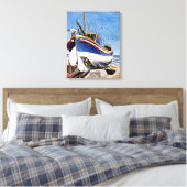 Toile Eric Ravilious - Bateau à vie à Aldeburgh, (Insitu(Chambre))