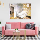 Toile Eric Ravilit art, Le Bedstead (Insitu(Salon))