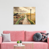 Toile Eric Ravilit, Wiltshire Landscape, (Insitu(Salon))