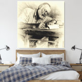 Toile Ernest Hemingway au Kenya (Insitu(Chambre))