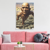 Toile Errant à travers la vie (Insitu(Salon))