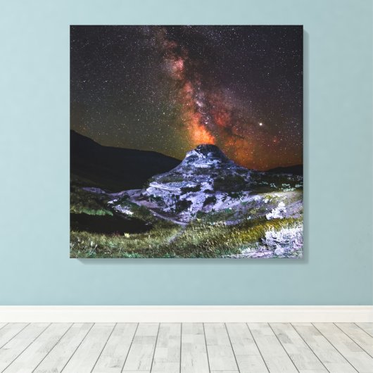 TOILE ÉRUPTION (Insitu (Plancher de Bois))