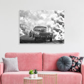 Toile Éruption de la corvette en 1958 (Insitu(Salon))