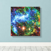 Toile Éruption de rayons gamma du rémanent de supernova  (Insitu (Plancher de Bois))