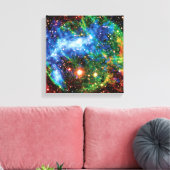 Toile Éruption de rayons gamma du rémanent de supernova  (Insitu(Salon))