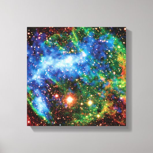 Toile Éruption de rayons gamma du rémanent de supernova  (Recto)