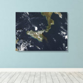 Toile Éruption du mont Etna en Sicile (Insitu (Plancher de Bois))