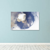 Toile Éruption du volcan Sarychev (Insitu (Plancher de Bois))