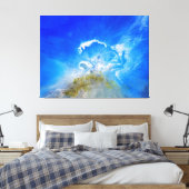 Toile Éruption volcanique (Insitu(Chambre))