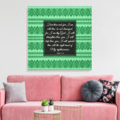 Toile Ésaïe 41:10 (Insitu(Salon))