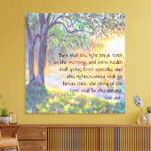 Toile Ésaïe 58:8 (Insitu(Salon))