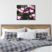Toile Escalade Clematis Fleurs de printemps violettes (Insitu(Chambre))