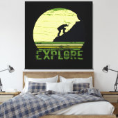 Toile escalade de montagne (Insitu(Chambre))