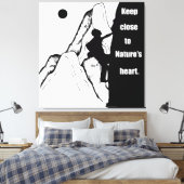 Toile Escalade motivationnelle escalade (Insitu(Chambre))