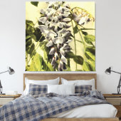Toile Escalade Windblown Wisteria Vine peinture acryliqu (Insitu(Chambre))