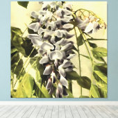 Toile Escalade Windblown Wisteria Vine peinture acryliqu (Insitu (Plancher de Bois))