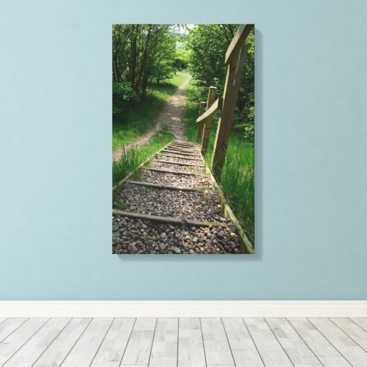 Toile Escalier (Insitu (Plancher de Bois))