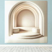 Toile Escalier à Arche Symétrique (Insitu (Plancher de Bois))