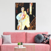 Toile Escalier descendant en couple, 1923 par Leyendecke (Insitu(Salon))