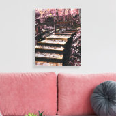 Toile escalier rêve (Insitu(Salon))