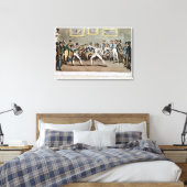 Toile Escrime : L'admiration de Jerry pour Tom dans une (Insitu(Chambre))