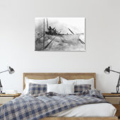 Toile Eskimo en bateau fait avec des peaux appelé Omiak (Insitu(Chambre))