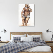 Toile Eskimo femme et bébé (Insitu(Chambre))