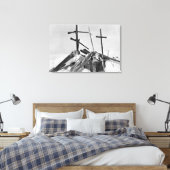 Toile Eskimo Grave en Alaska Photo (Insitu(Chambre))