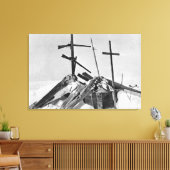 Toile Eskimo Grave en Alaska Photo (Insitu(Salon))