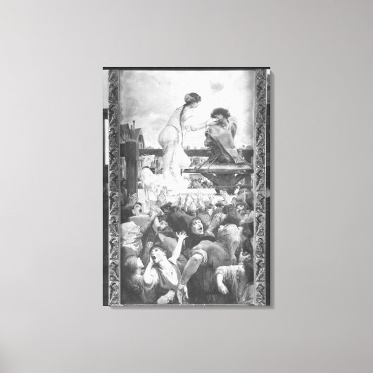 Toile Esmeralda et Quasimodo, 1905 (Recto)