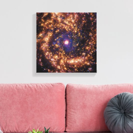 Toile ESO Spiral Starburst Galaxy Messier 61 (Insitu(Salon))