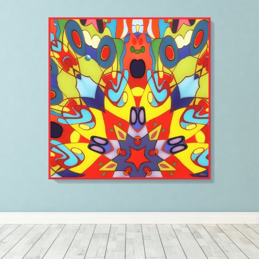 Toile Esoteric Scream (Insitu (Plancher de Bois))