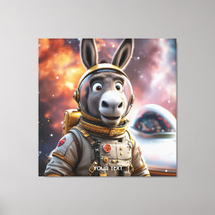 Toile Espace astronaute Imaginaire