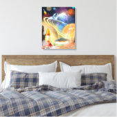 Toile Espace au-dessus et au-delà (version 3) (Insitu(Chambre))
