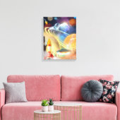 Toile Espace au-dessus et au-delà (version 3) (Insitu(Salon))