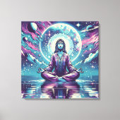 Toile Espace de méditation relaxant et réflexion (Recto)