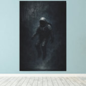 Toile espace de mort (Insitu (Plancher de Bois))