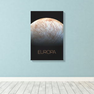 Toile Espace Extérieur, Cosmos, Système Solaire, Lune Eu