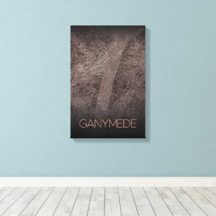Toile Espace Extérieur, Cosmos, Système Solaire, Lune Ga